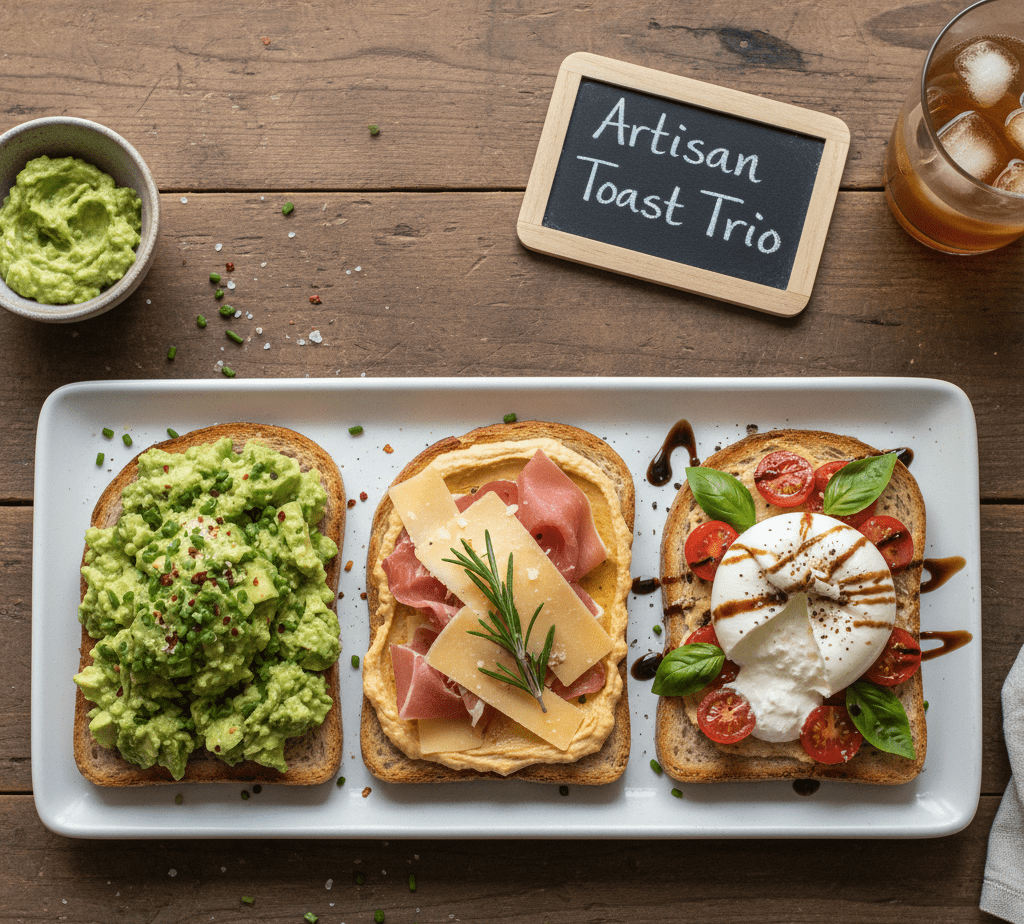 Toast Atisan Toast trio